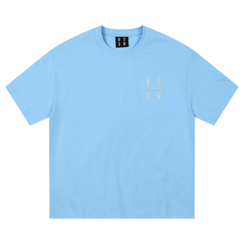 MEDM One Point 3D Fuzzy Embroidered Logo Tee | Face 3 Face
