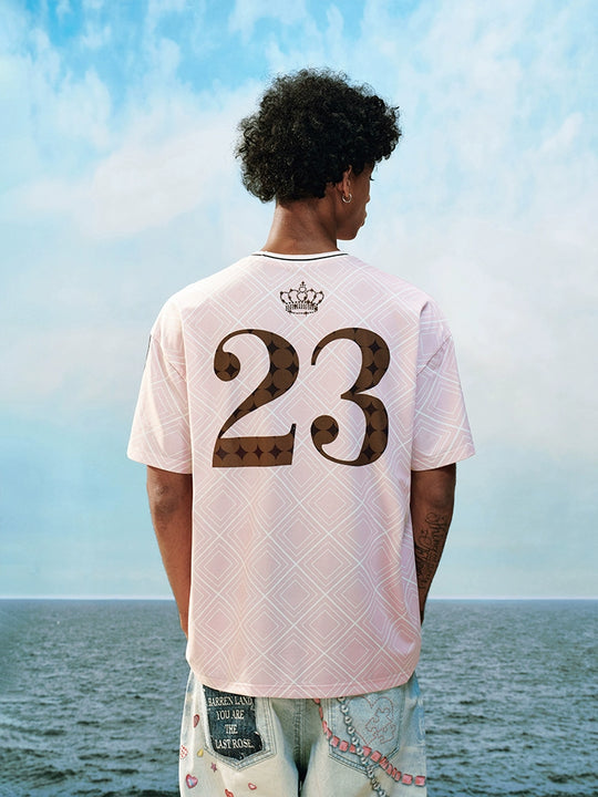 YADcrew Diamond Pattern Football Jersey | Face 3 Face