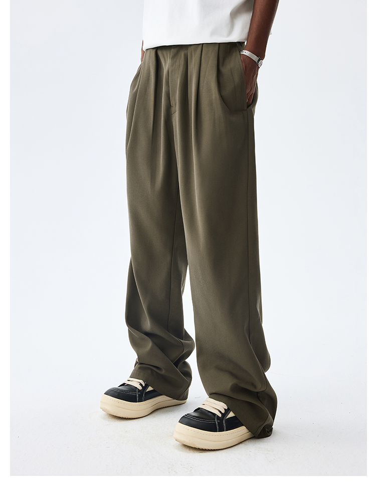 MEDM M-Shaped Belt Loop Suit Pants | Face 3 Face