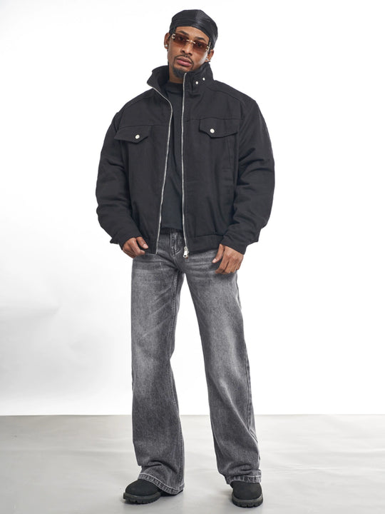 F3F Select Basic Black Gray Washed Jeans | Face 3 Face