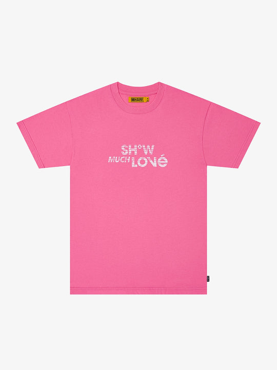 MHARF SHOW MUCH LOVE Vintage Print Tee | Face 3 Face