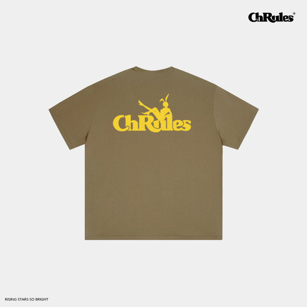 Cashrules / CHRULES Rabbit Girl Basic Logo Tee | Face 3 Face