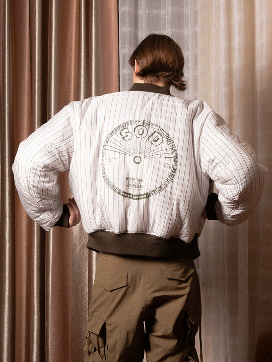 SOD Co. Reversible Colorblock MA-1 Bomber Jacket | Face 3 Face