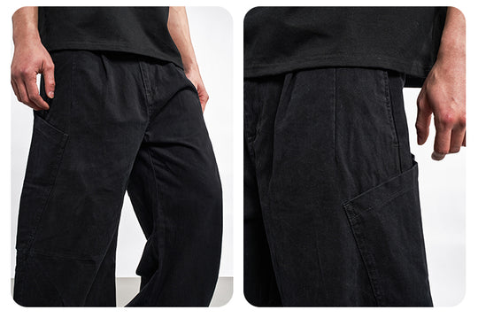 F3F Select Big Pocket Black Machete Pants | Face 3 Face