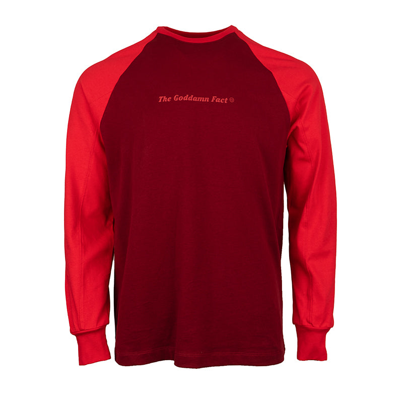 TGFCLUB Contrast Raglan Long Sleeve Tee | Face 3 Face