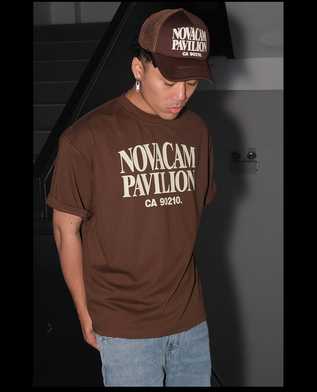 NOVACAM Simple Logo Reverse Stitching Tee | Face 3 Face