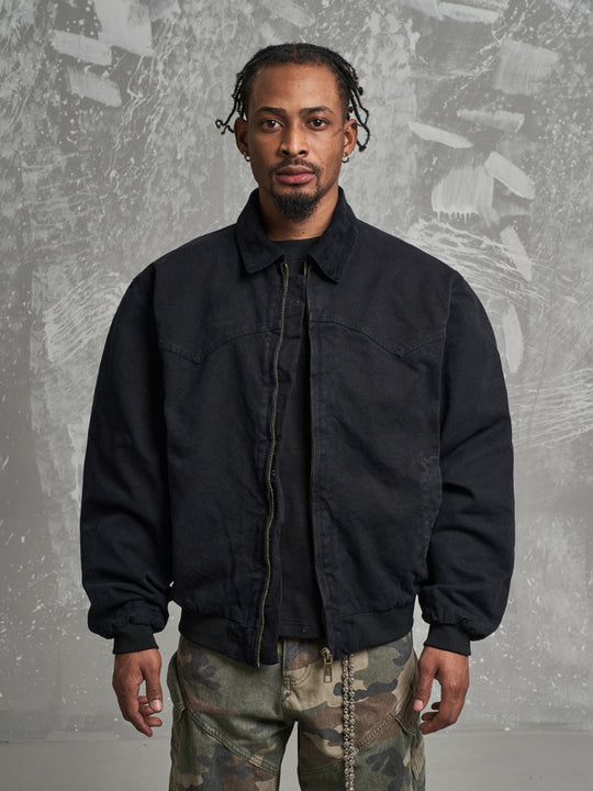 F3F Select Washed Distressed Detroit Jacket | Face 3 Face