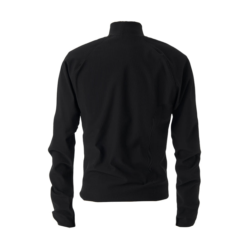 KARMANISTIC Slim Stretch Mock Neck Long Sleeve Tee | Face 3 Face