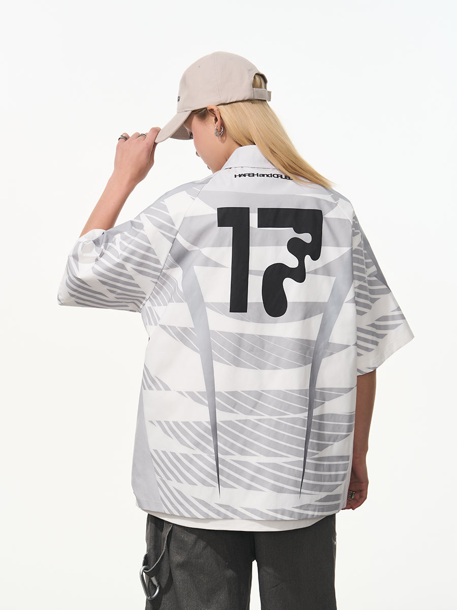 Harsh and Cruel Colorblock Digital Sports Print Shirt | Face 3 Face