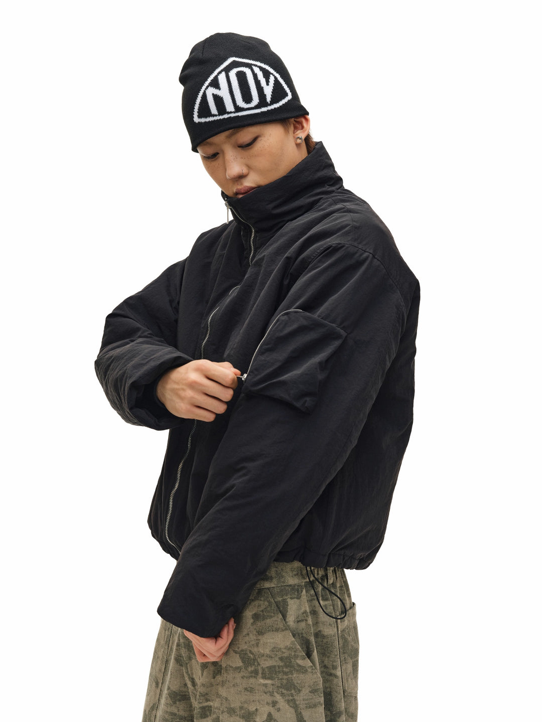 NOVACAM Windproof Puffer Short Jacket | Face 3 Face