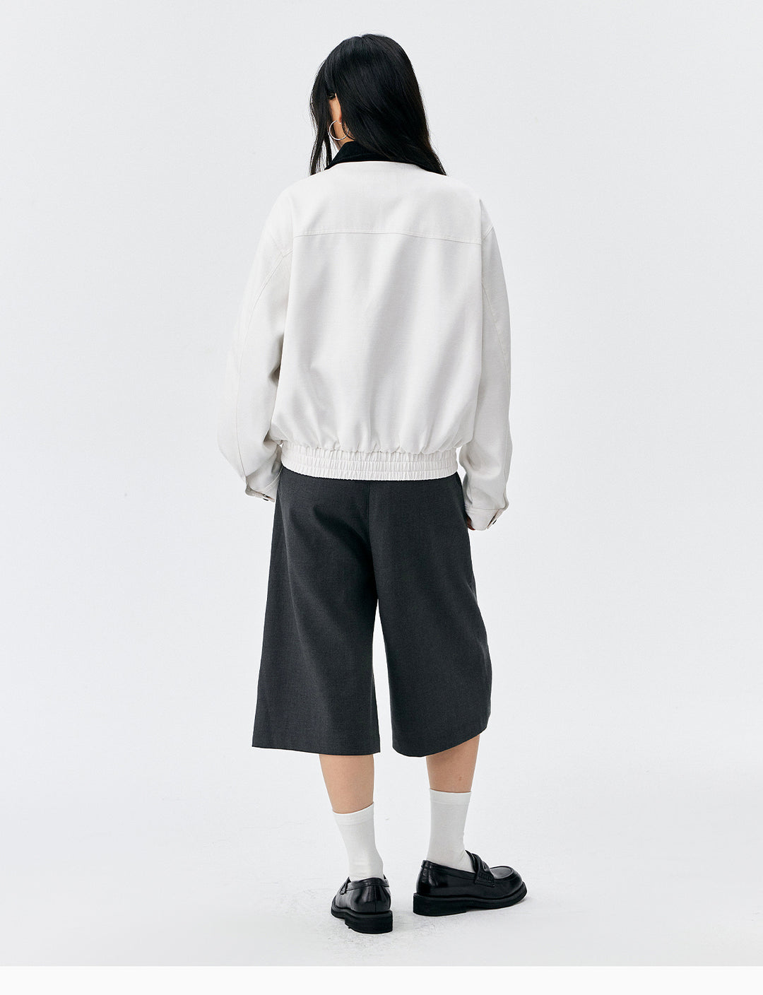 MEDM Studded Harrington Jacket | Face 3 Face