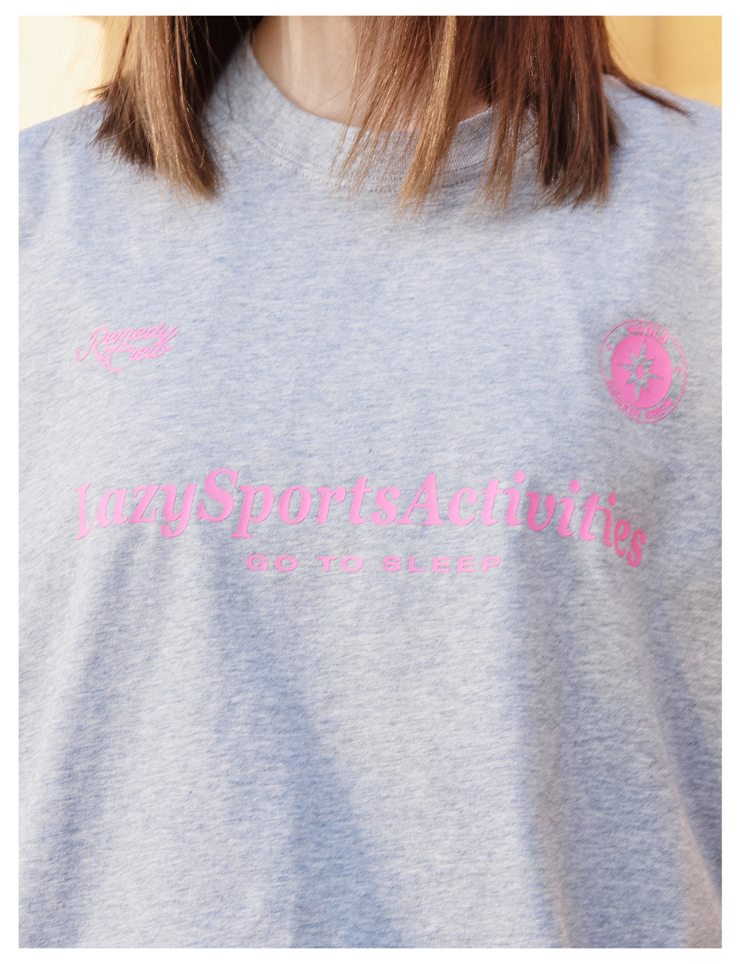 Remedy Letters and Patch Print Cool Touch Tee | Face 3 Face