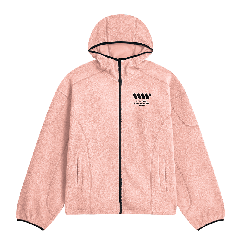 VOTE Fleece Sporty Hooded Jacket