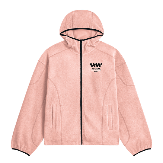 VOTE Fleece Sporty Hooded Jacket