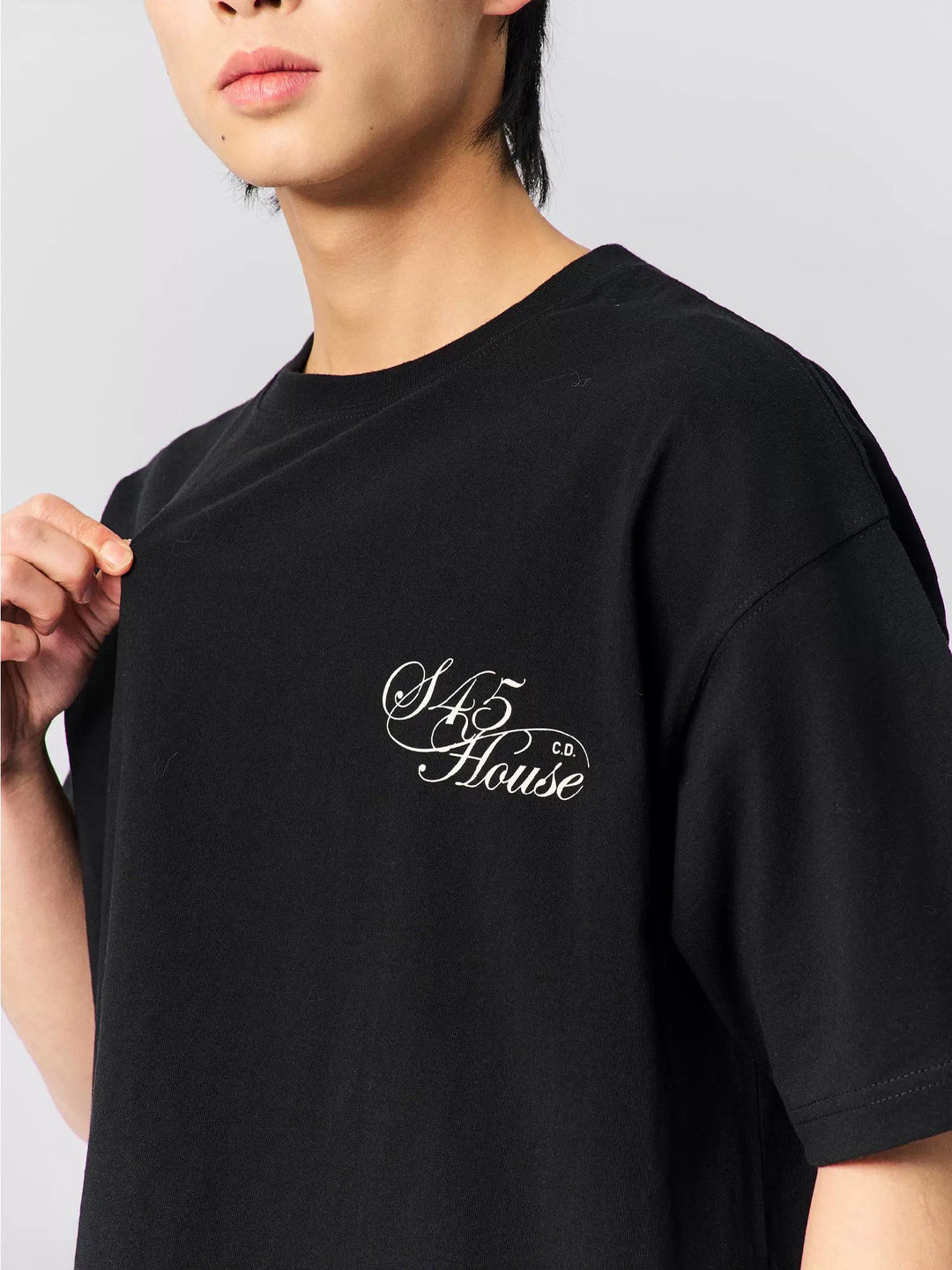 S45 Text Typography Printed Tee | Face 3 Face