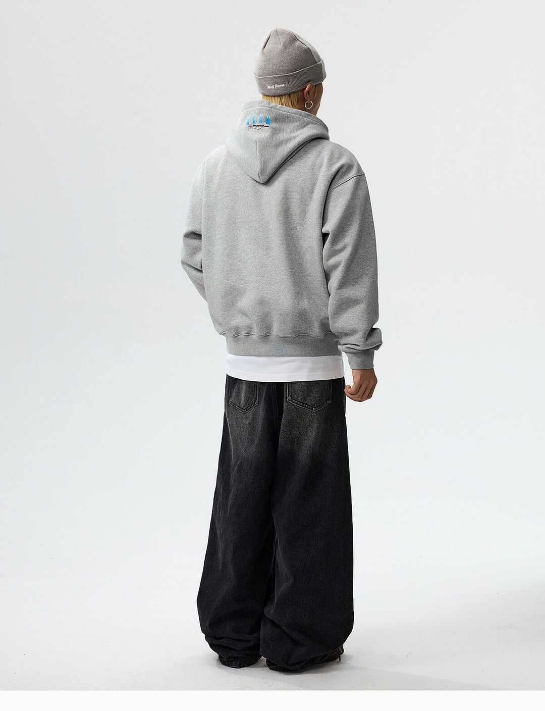 MEDM Flame Rhinestone Embellished Hoodie | Face 3 Face