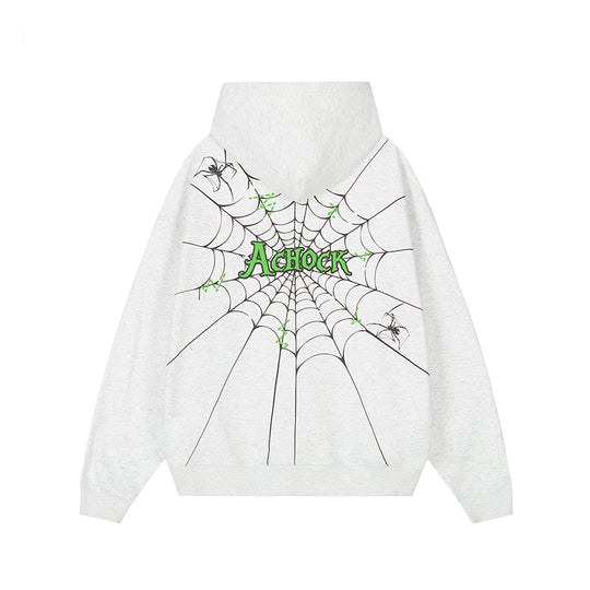 Achock Spider Web Foam Hoodie