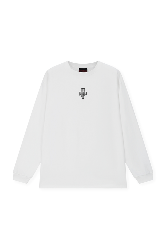 DICETINY Basic Logo Print Long Sleeve Tee | Face 3 Face