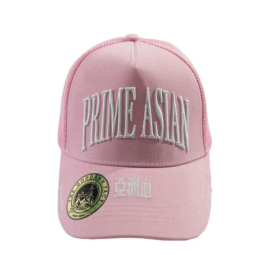 TGFCLUB PRIME ASIAN Embroidered Adjustable Trucker Hat | Face 3 Face
