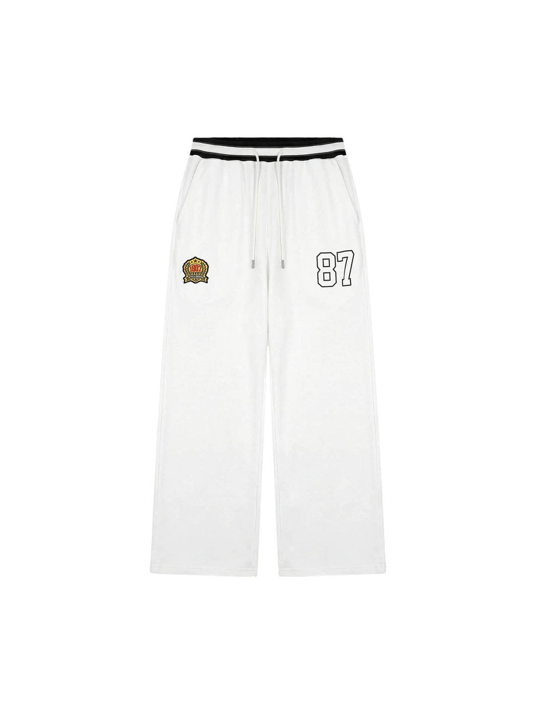 1807 Number Emblem Patch Lightweight Baggy Sweatpants | Face 3 Face