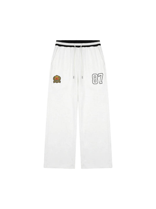 1807 Number Emblem Patch Lightweight Baggy Sweatpants | Face 3 Face