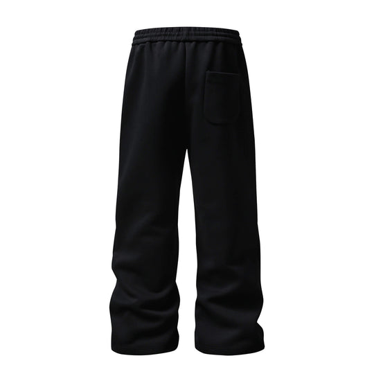 KARMANISTIC Heavyweight Logo Embroidered Baggy Sweatpants | Face 3 Face