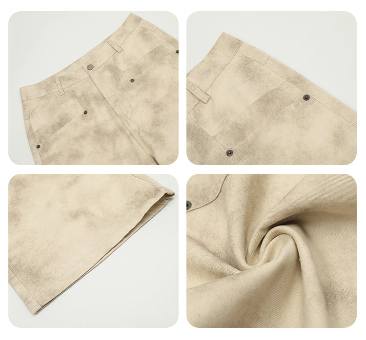 F3F Select Tie Dye Baggy Double Knee Pants | Face 3 Face