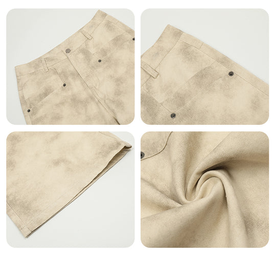 F3F Select Tie Dye Baggy Double Knee Pants | Face 3 Face