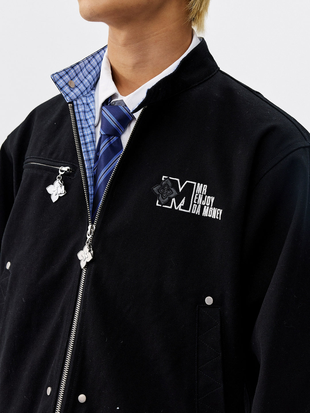 MEDM Plaid Lined Work Jacket | Face 3 Face