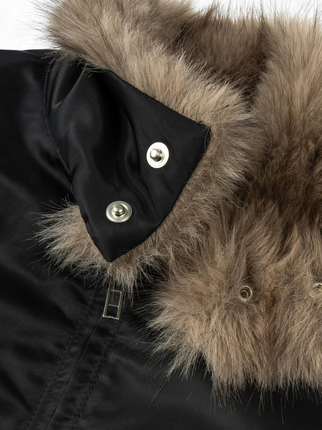 ANTIDOTE Fur Collar Bomber Jacket | Face 3 Face