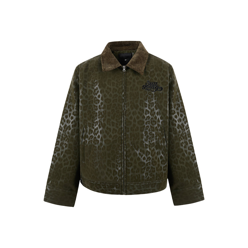 1807 Gradient Leopard Print Jacket | Face 3 Face