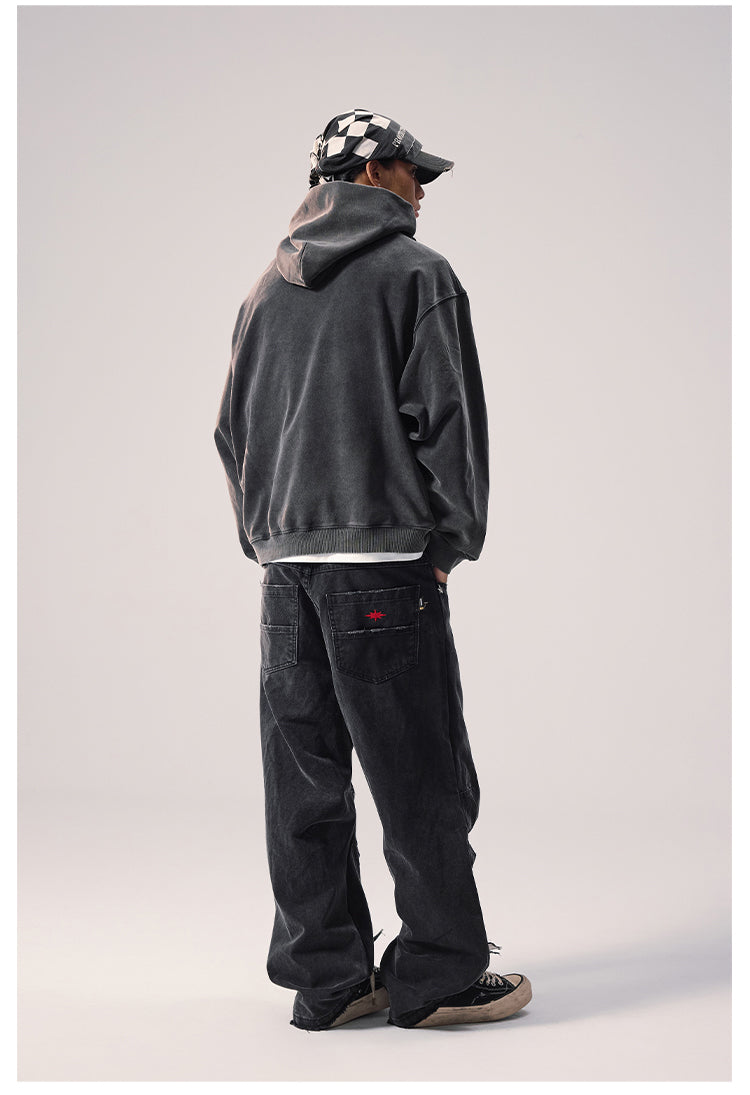 Remedy ID Print Washed Hoodie | Face 3 Face