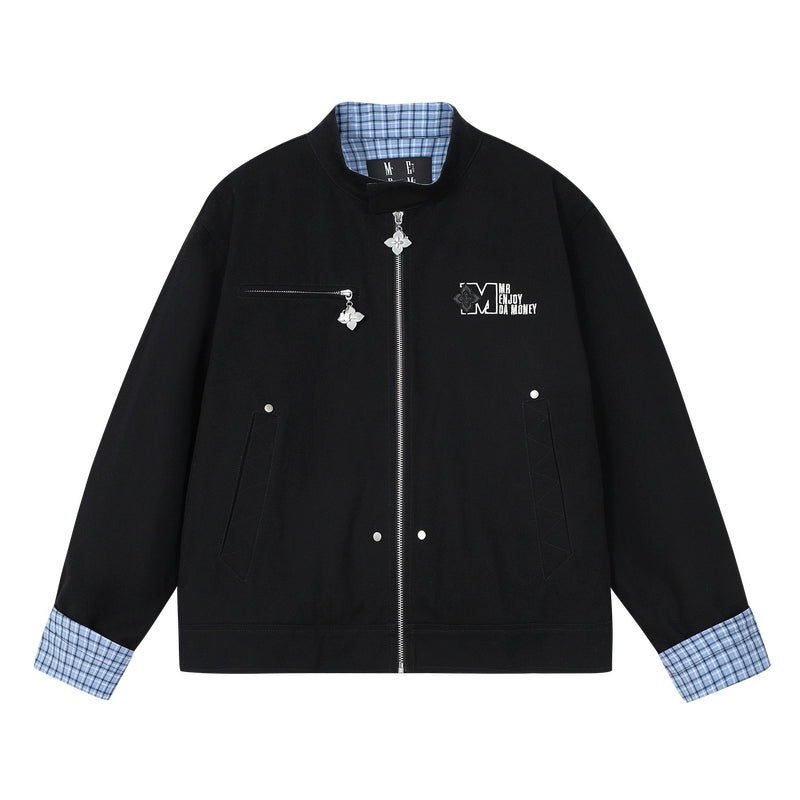 MEDM Plaid Lined Work Jacket | Face 3 Face