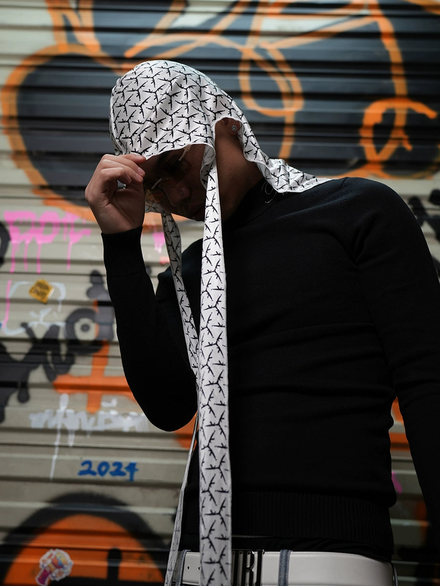 TGFCLUB Full Print Logo Durag | Face 3 Face