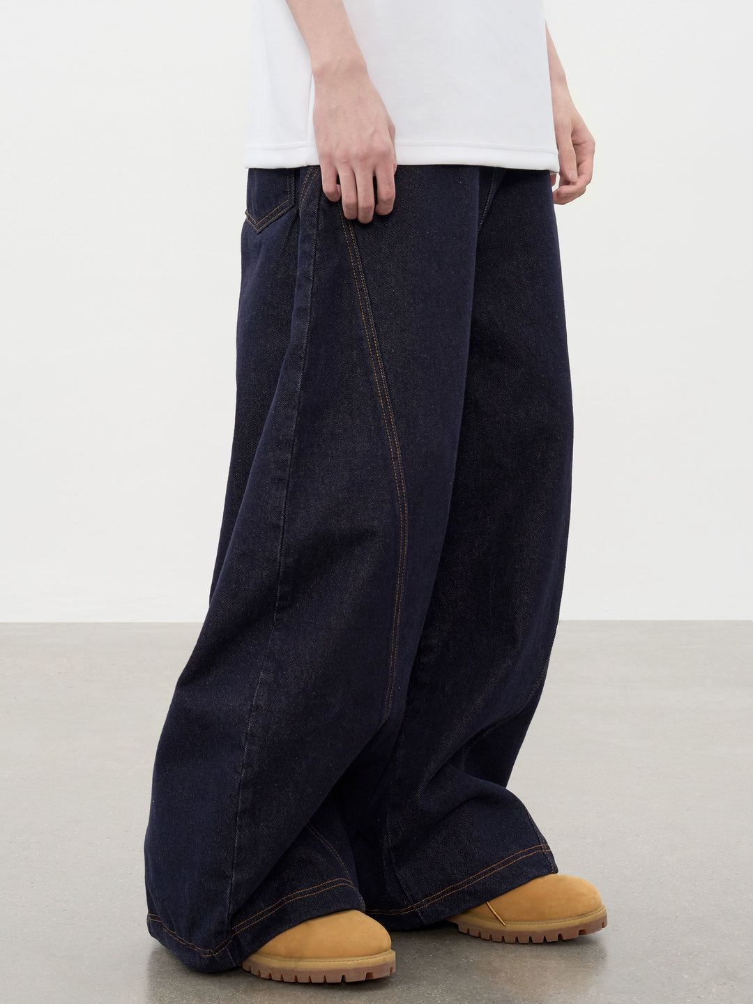 AFGK Patchwork Denim Baggy Jeans | Face 3 Face