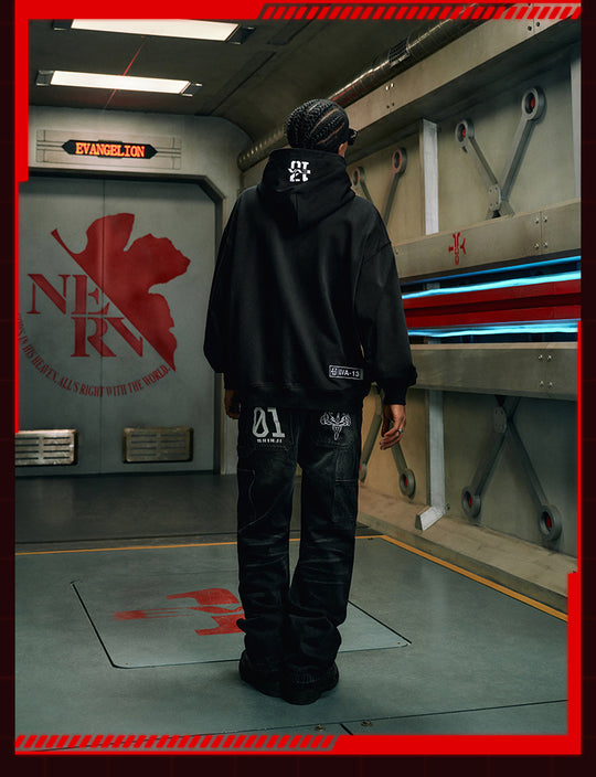 MEDM x EVA Unit-13 Zip-Up Hoodie | Face 3 Face