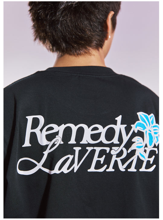 Remedy Small Flowers Foam Print Tee | Face 3 Face