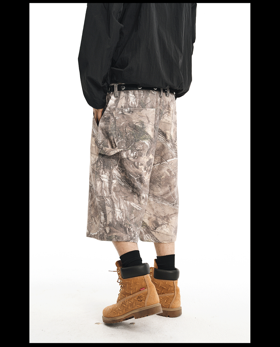 NOVACAM Tree Camouflage Work Baggy Shorts | Face 3 Face