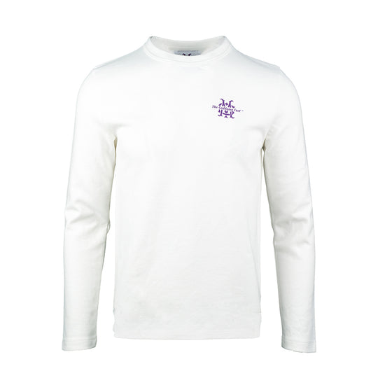 TGFCLUB x SNOWMAKER Logo Printed Long Sleeve Tee | Face 3 Face