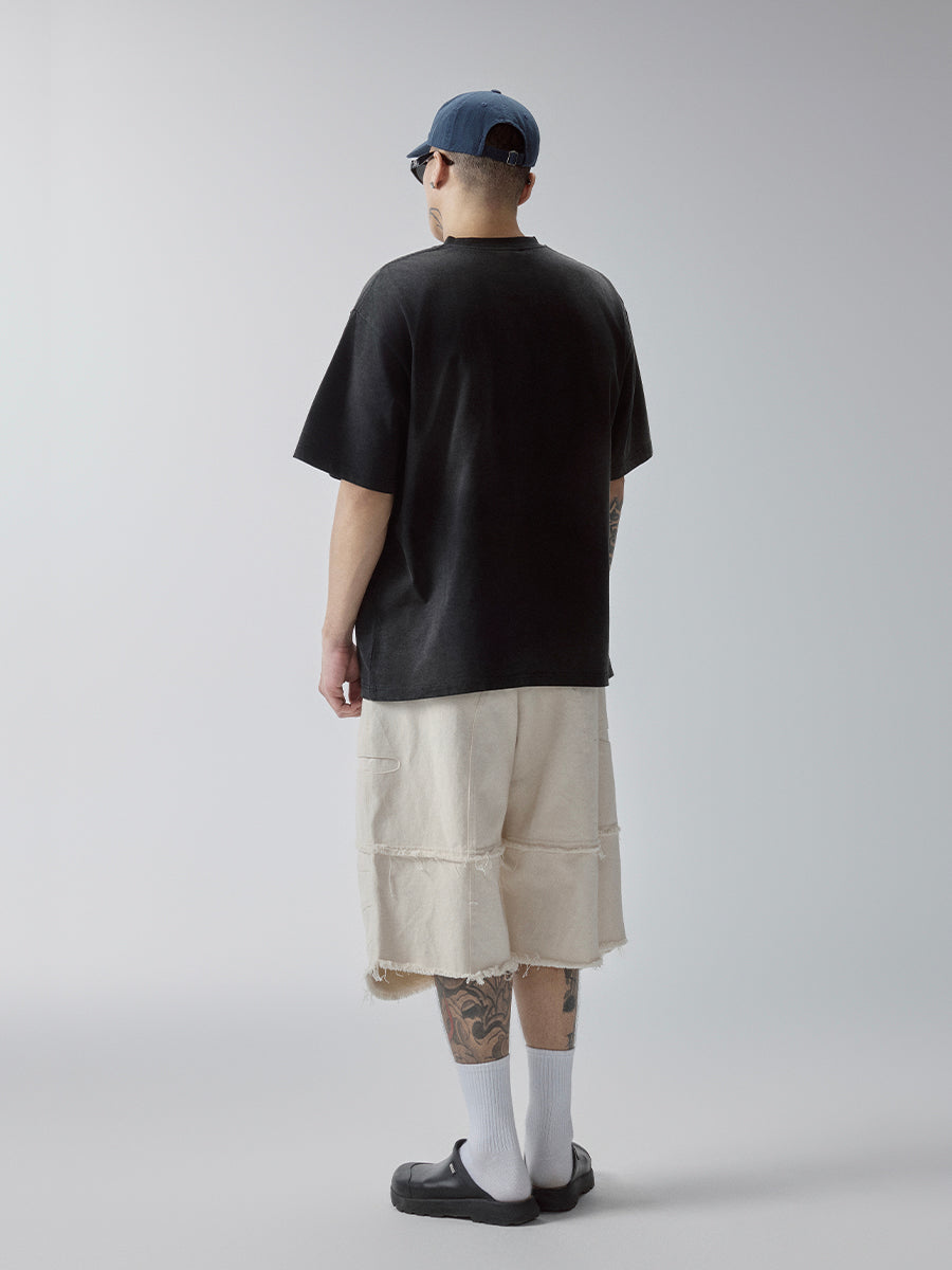 F2CE Washed Vintage "SPIRITUAL WARFARE" Printed Tee | Face 3 Face