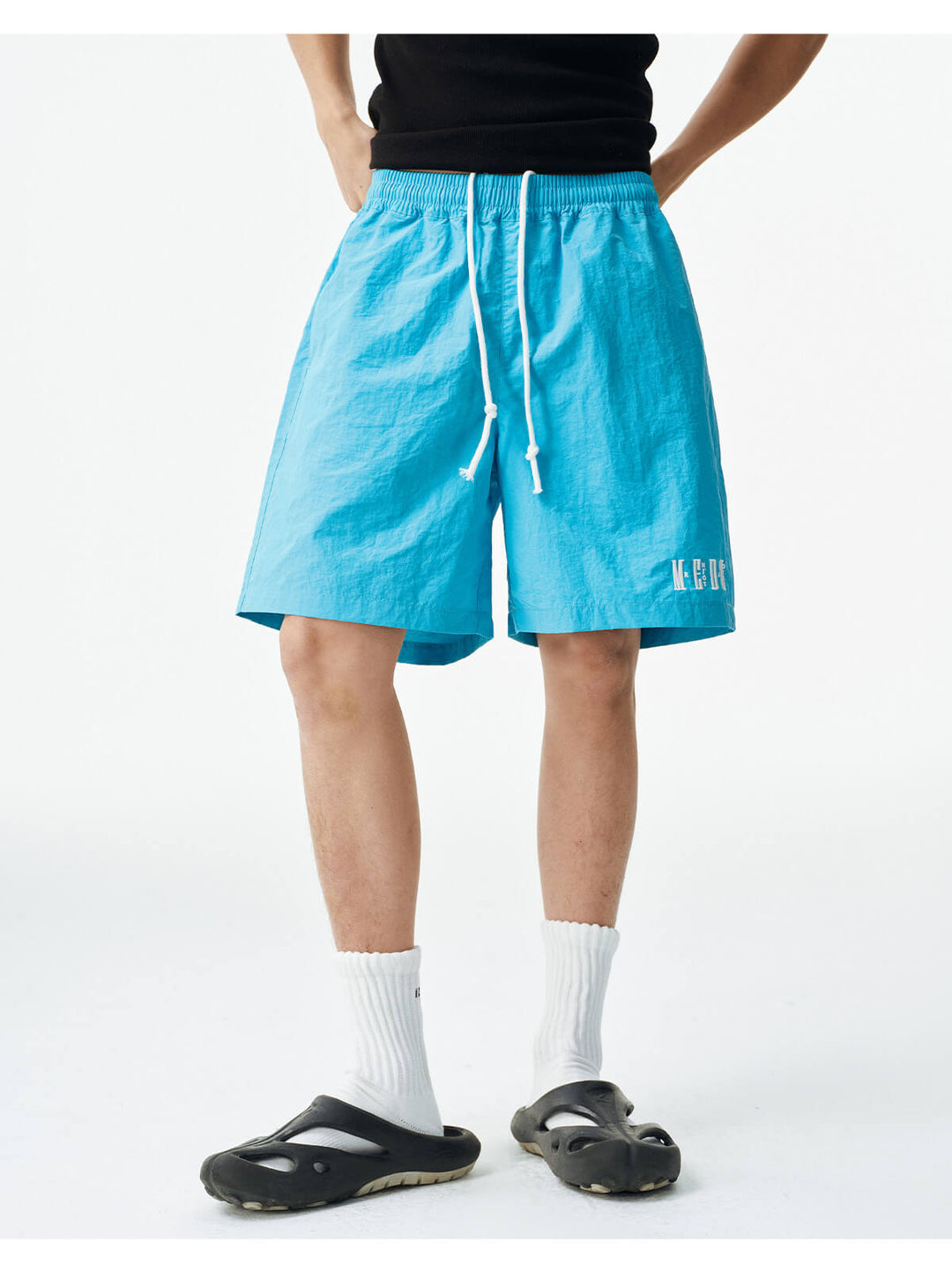 MEDM Quick Dry Embroidered Beach Shorts | Face 3 Face