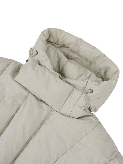 1807 Structured Line Trimmed Down Jacket | Face 3 Face