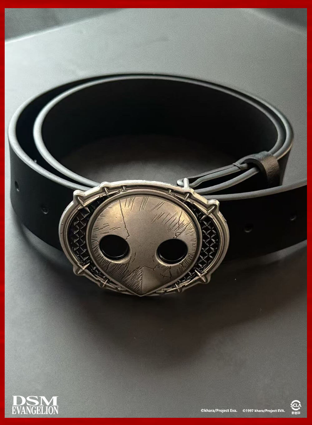 DSM x EVA Sachiel Metal Leather Belt | Face 3 Face