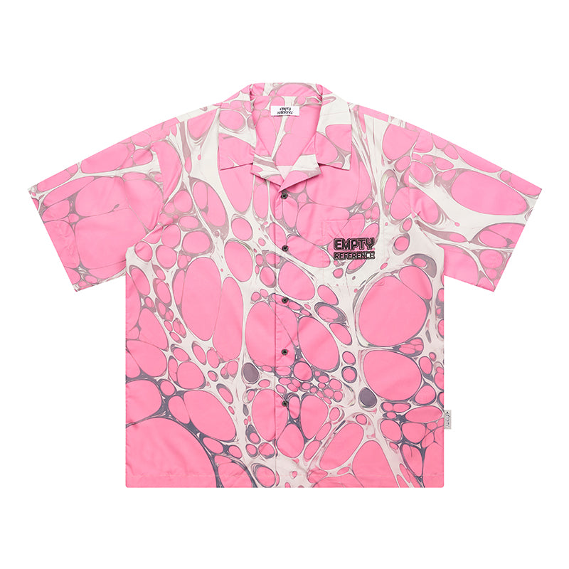 EMPTY REFERENCE Cell Full Print Short Sleeve Shirt