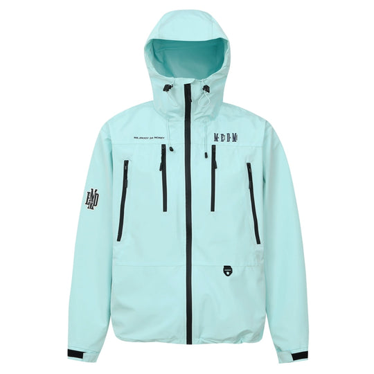 MEDM Basic Logo Embroidered Hardshell Jacket | Face 3 Face