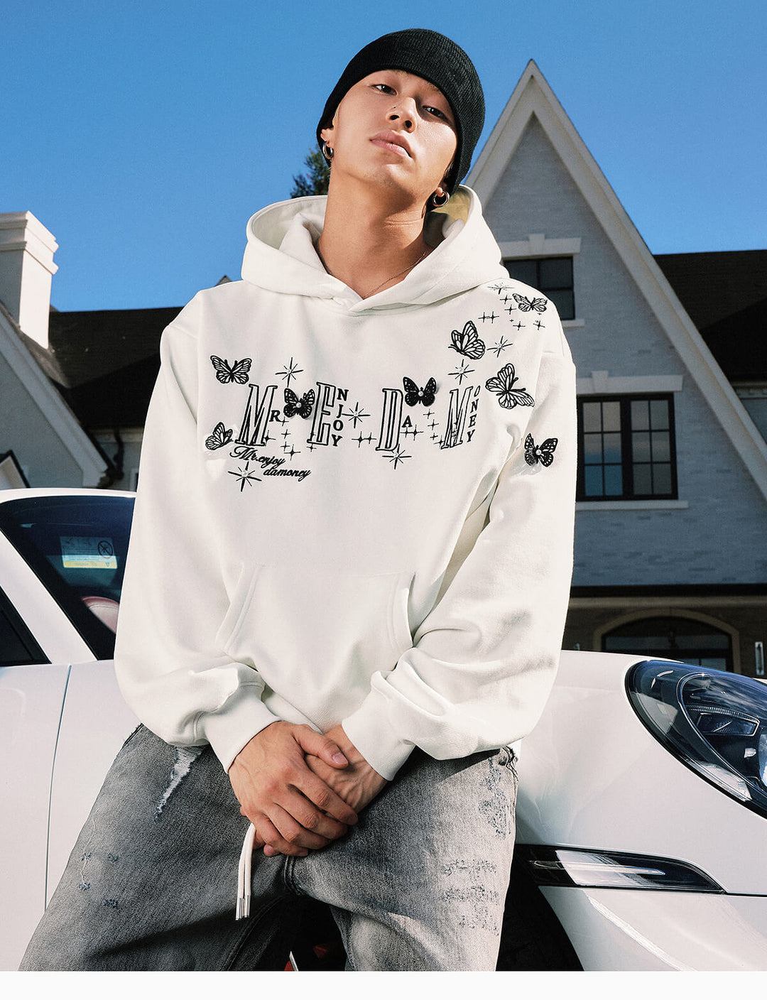 MEDM 3D Butterfly Logo Hoodie | Face 3 Face