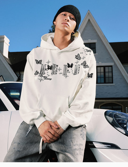 MEDM 3D Butterfly Logo Hoodie | Face 3 Face