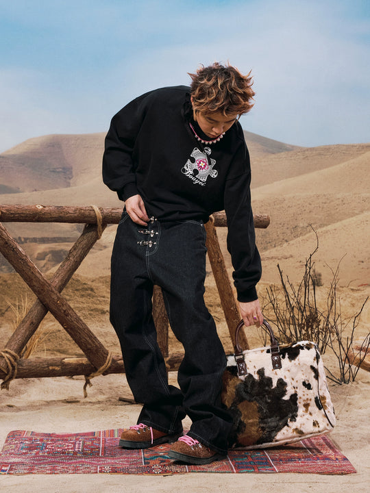 YADcrew Metal Snap Clip Fly Jeans | Face 3 Face