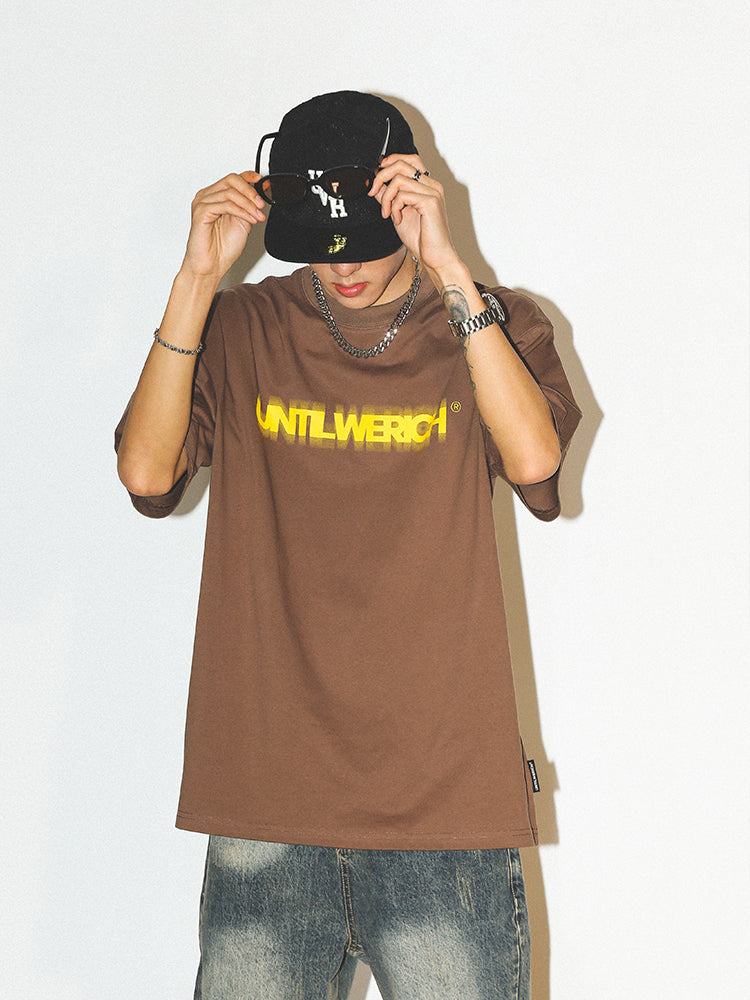 UNTILWERICH Ghost Logo Printed Tee | Face 3 Face