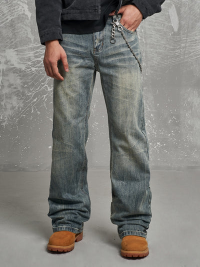 F3F Select Washed Light Blue Jeans | Face 3 Face